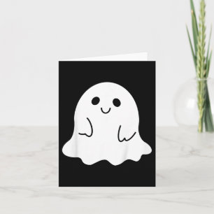 Tarjeta Niños Pequeños Fantasma De Boo De Halloween Con Ch