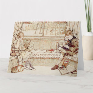 Tarjeta Niños ventilados leyendo