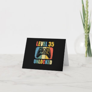 Tarjeta Nivel 35 desbloqueado
