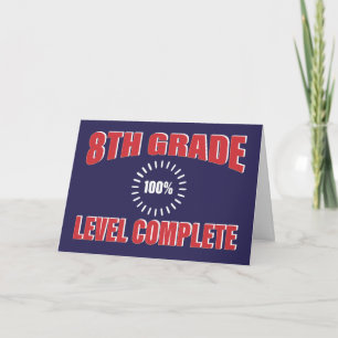 Tarjeta Nivel Completo Grado Funny 8º Grado