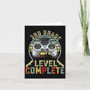 Tarjeta Nivel de Grado Jugador Completo Graduación de 3er 