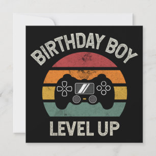 Tarjeta Nivel de niño cumpleaños
