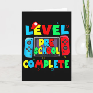 Tarjeta Nivel Preescolar Completo Video del Último Día de
