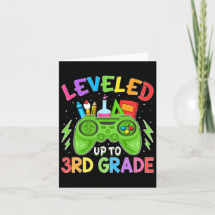 Tarjeta Nivelado Hasta 3º Grado De Gamer Ck A La Escuela P