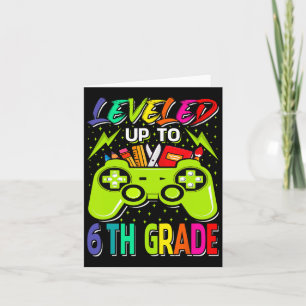 Tarjeta Nivelado Hasta 6º Grado Gamer Ck A La Escuela 1D