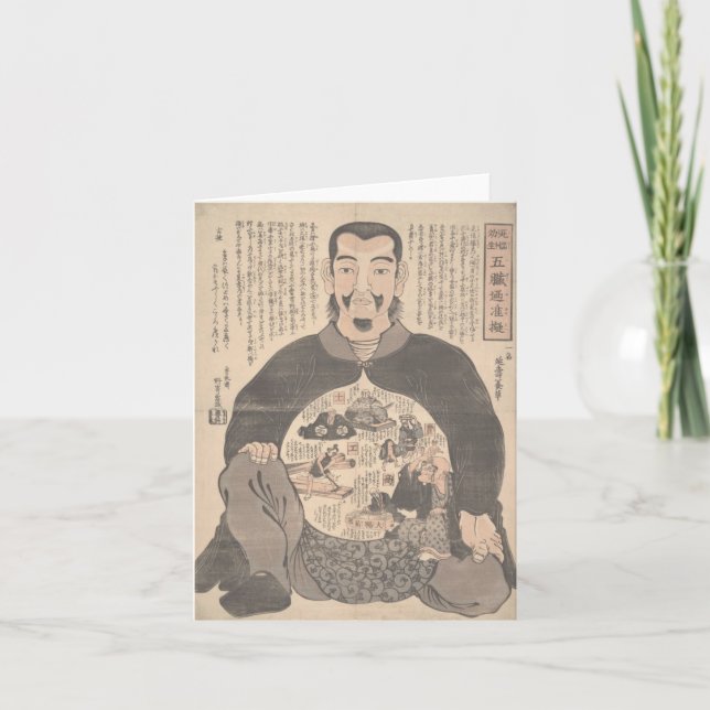 Tarjeta Niveles de situación social - notecard (Anverso)