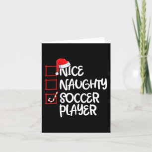 Tarjeta Niza Navidades de fútbol travieso Li