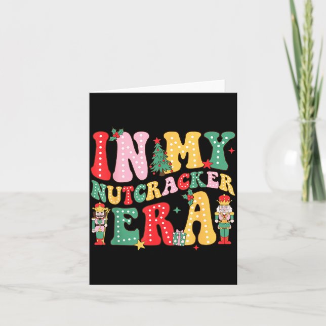 Tarjeta Nk Nutcracker Squad In My Nutcracker Era Christmas (Anverso)