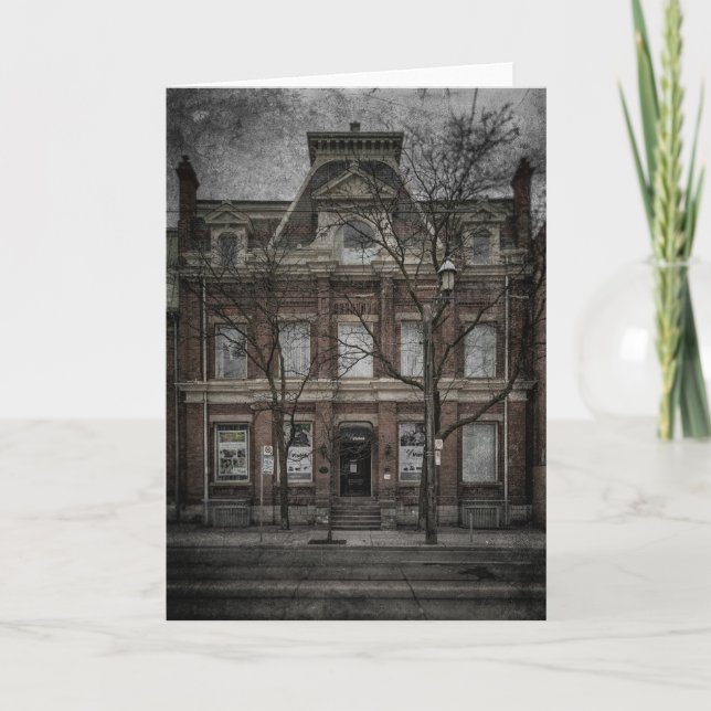 Tarjeta No 496 Queen St E 2 Old Film Version (Anverso)