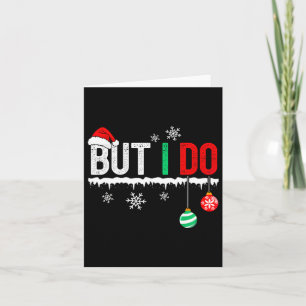 Tarjeta No comparo ropa de Navidades, pero sí lo sé
