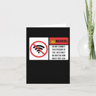 Tarjeta No Conectar A Esta Persona A Internet No Cómo