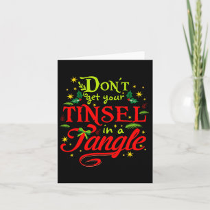 Tarjeta No consigas tu insel en Navidades inteligentes