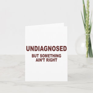 Tarjeta No diagnosticado pero algo no está bien _1