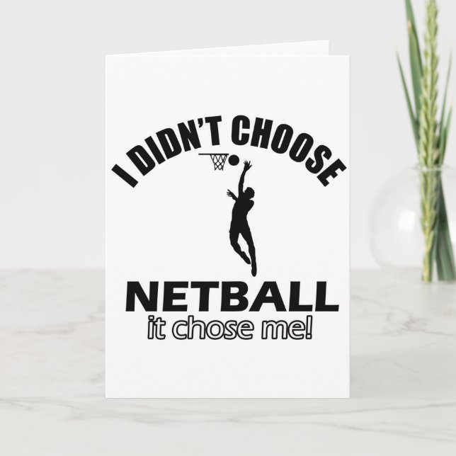 Tarjeta No eligió el Netball (Anverso)