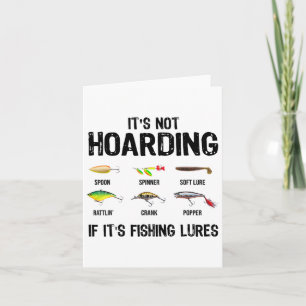 Tarjeta No es acaparamiento si es pescado divertido de Lur