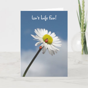 Tarjeta ¿No es divertido la vida?