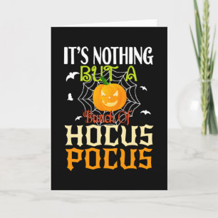Tarjeta No es más que un montón de Hocus Pocus
