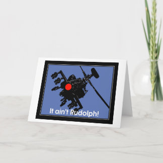 Tarjeta No es Rudolph