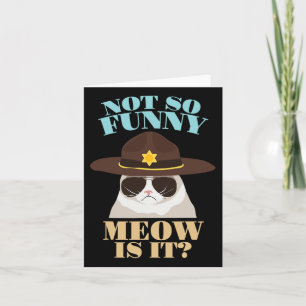 Tarjeta No Es Tan Gracioso, Pero Es Gracioso El Gato De Tr