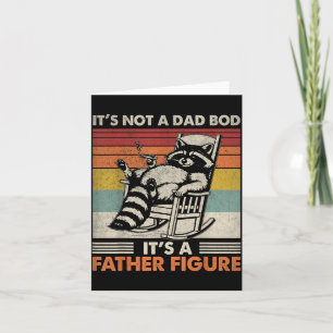 Tarjeta No es un padre BOD una figura paterna para hombres