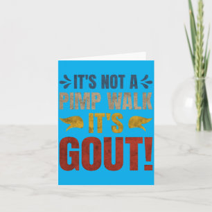 Tarjeta No Es Un Paseo Es Gota Diseño Divertido