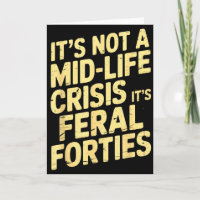 No Es Una Crisis De La Edad Madura Feral Cuarenton