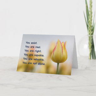 Tarjeta No Estás Solo