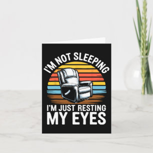 Tarjeta No Estoy Durmiendo Estoy Descansando Mis Ojos Cami