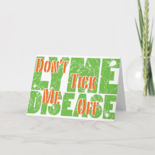 Tarjeta No hace tictac apagado - Lyme Disase