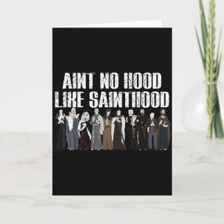 Tarjeta No Hay Barrio Como La Fe Católica De Sainthood Cri