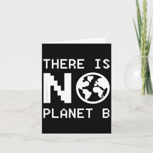 Tarjeta No Hay Conciencia Del Planeta B Activismo Ambienta