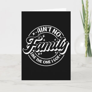 Tarjeta No hay familia como la que tengo
