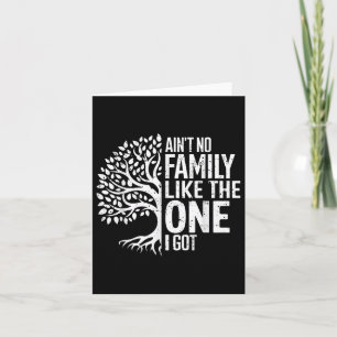 Tarjeta No Hay Familia Como La Que Tengo Una Familia Diver