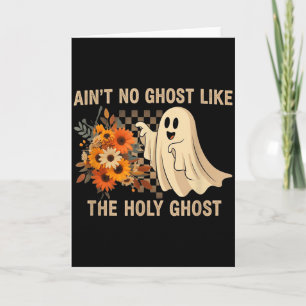 Tarjeta No hay fantasma como el Espíritu Santo - Divertido