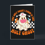 Tarjeta No Hay Fantasma Como El Espíritu Santo Jesús Crist<br><div class="desc">No Hay Fantasma Como El Espíritu Santo Jesús Cristiano Halloween</div>