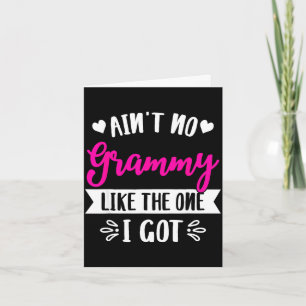 Tarjeta No hay Grammy como la que tengo en la reunión fami