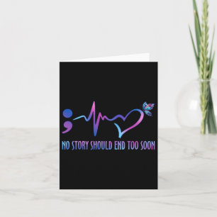 Tarjeta No hay historia que terminar muy pronto en la prev