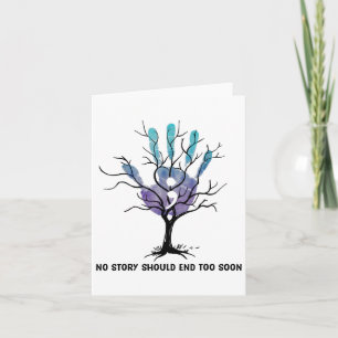 Tarjeta No hay historia que terminar muy pronto para evita