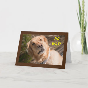 TARJETA NO HAY MANERA DE QUE "TÚ" ESTÉ VOLVIENDO **70** TA