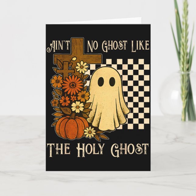 Tarjeta No hay ningún fantasma como el Espíritu Santo Hall (Anverso)