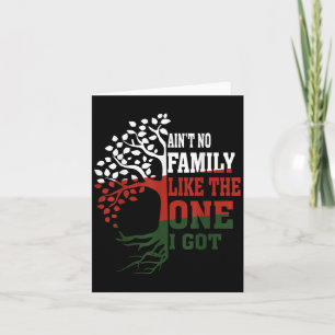 Tarjeta No hay ninguna familia como la que tengo Combinand