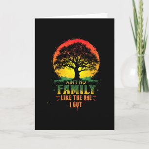 Tarjeta No Hay Ninguna Familia Como La Que Tengo Con La Fa