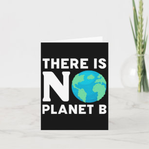 Tarjeta No Hay Planeta B Cambio Climático Ambiental