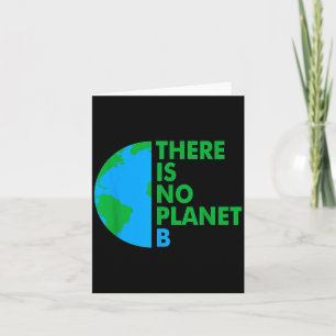 Tarjeta No Hay Planeta B Día De La Tierra Protección Ambie