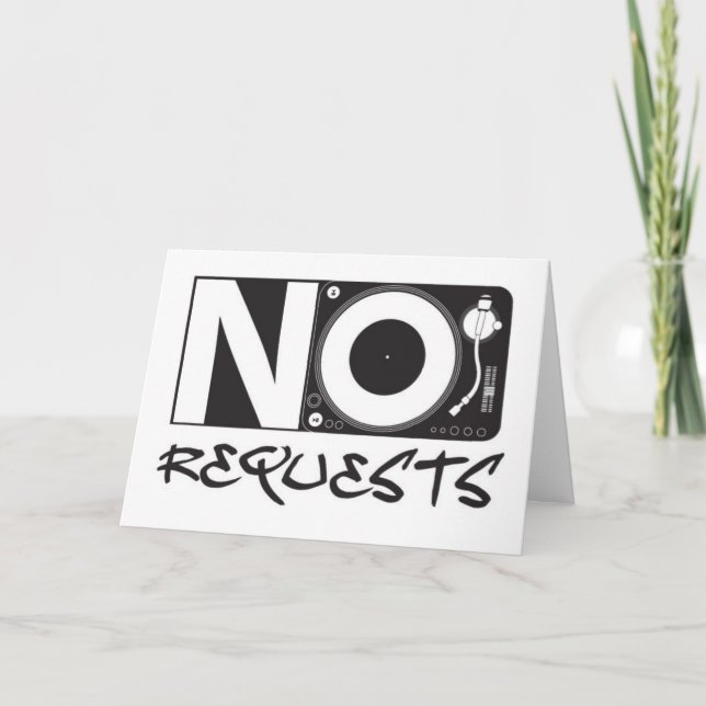 Tarjeta No hay solicitudes (Anverso)
