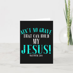 Tarjeta No Hay Tumba Que Pueda Sostener A Jesús Pascua Vac