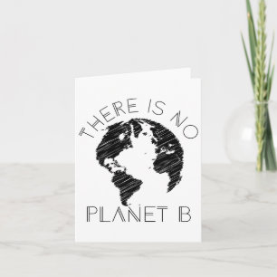 Tarjeta No Hay Un Mundo Planeta B Contra El Calentamiento 
