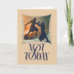 Tarjeta "No Hoy" Arya Stark Vs. El Rey Nocturno