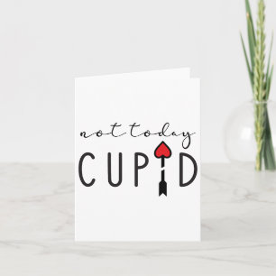 Tarjeta No Hoy Cupido Estatua Humorística Anti Día de San 