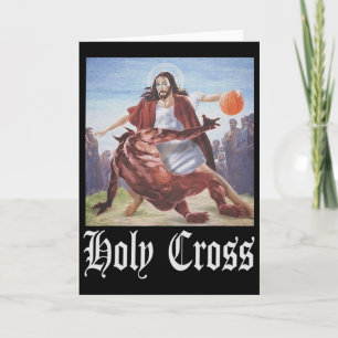 Tarjeta No Hoy Satanás Jesus Crossover Bysketbyll Holy Cr
